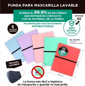 FUNDA MASCARILLA QUIRUR. POLIPRO VERDE SENFORT