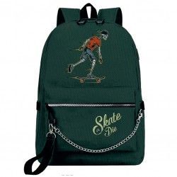 MOCHILA C/CADENA VERDE RADIKAL 22 KATACRAK SENFORT