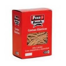 GOMAS ELASTICAS 1,5MMX8CMS 100GRS FIXO