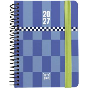 AGENDA 2027 D/P A6 FORRADA BLUE VIBES GRAFOPLAS