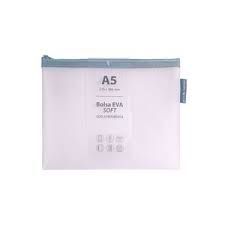BOLSA ZIPPER BAG A5 EVA MATEROSA SOFT GRAFOPLAS
