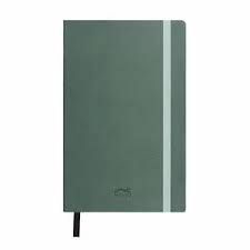 CUADERNO NOTAS GALGO 130X210 80H 100GRS LISO VERDE/O