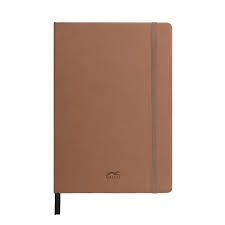 CUADERNO NOTAS GALGO A/5 80HJS 100GRS RAYAS MARRON