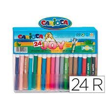 ROTULADOR CARIOCA 24 C/PLASTICO