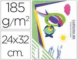 PACK 10 CARTULINA IRIS 24X32 185GRS CANSON