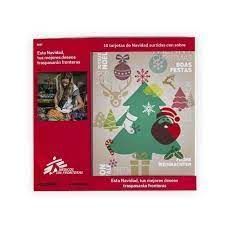 POSTALES NAVIDAD MEDICOS SIN FRONTERAS (10) BUSQUETS