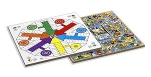 JUEGO PARCHIS OCA 6 JUGADORES 40X40 MADERA CAYRO