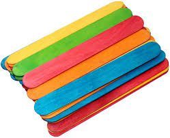  DEPRESORES MADERA COLORES PEQUEÑOS (50 UDS) CARCHIARTS