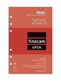 RECAMBIO AGENDA 2025 FINOCAM 593 S/V HORIZONTAL 117X182