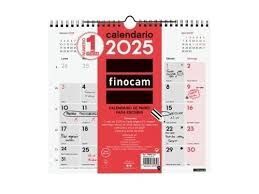 CALENDARIO 2025 PARED ESCRIBIR M FINOCAM