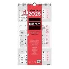 CALENDARIO 2025 PARED ESCRIBIR 3 MESES VISTA FINOCAM