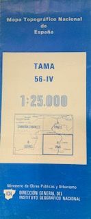 MAPA TAMA 56-IV 1:25.000 - CNIG