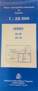 MAPA GEDREZ 75-IV 1:25.000 CING