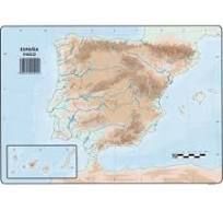 MAPA ESPAÑA FISICO SELVI