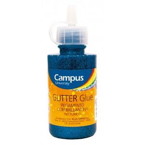 PURPURINA GLITTER GLUE AZUL CAMPUS