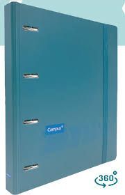 CARPEBLOC CAMPUS U A/4 4A 35MM POLYFOAN AZUL 