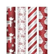 ROLLO PAPEL REGALO 4MTSX70CMS NAVIDAD METALIZADO CAMPUS