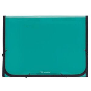 CLASIFICADORA 12 BOLSAS C/GOMAS TURQUESA PLUS