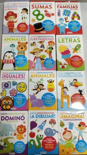 JUEGO CARTAS EDUCATIVAS EDICARDS