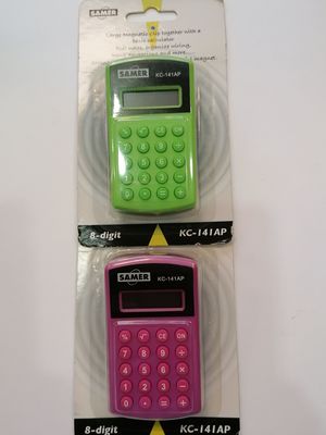 CALCULADORA CON PINZA SAMER