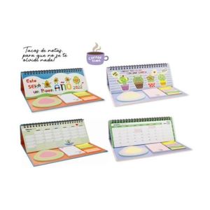 CALENDARIO 2022 SOBREMESA MENSUAL + TACO NOTAS BISMARK
