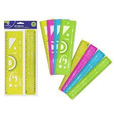 SET 2 REGLAS PLANTILLAS DIBUJO BISMARK