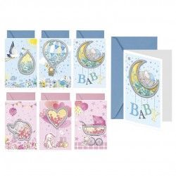 POSTAL FELICITACION NACIMIENTO BISMARK