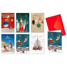 POSTAL NAVIDAD C/BRILLOS BISMARK