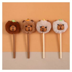BOLIGRAFO POMPOM CAPYBARA ROYMART