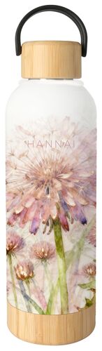 BOTELLA TERMO BAMBU 500ML TARAXACON HANNAI