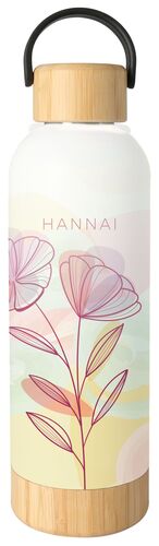 BOTELLA TERMO BAMBU 500ML LINE HANNAI