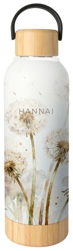 BOTELLA TERMO BAMBU 500ML CERRAJA HANNAI
