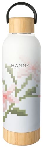 BOTELLA TERMO BAMBU 500ML PIXEL HANNAI