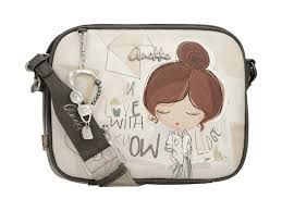 BOLSO BANDOLERA 3 CREMALLERAS SOPHIA ANEKKE