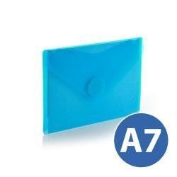 SOBRE POLIPROPILENO A7 8,5X12 VELCRO AZUL OFFICE