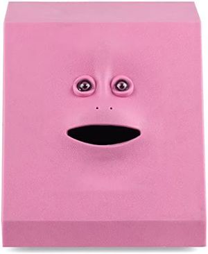 HUCHA FORMA CARA MOVIMIENTO Y SONIDO
