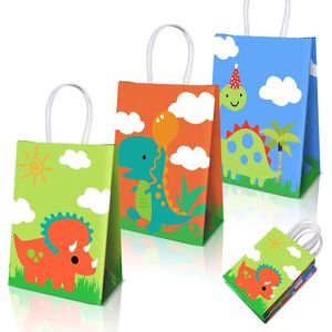 BOLSA DE PAPEL REGALO DINOSAURIOS