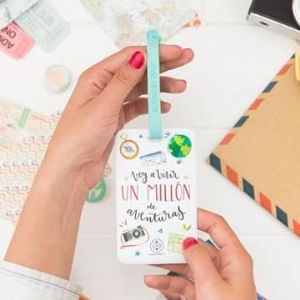 ETIQUETA PARA EQUIPAJE LOVELY STREETS AVENTURAS
