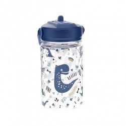 BOTELLA TRITAN 350ML T-REX AUREA KIDS