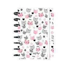 CUADERNO A/5 PERSONALIZABLE CUADROS ICE MIAU LOVELY