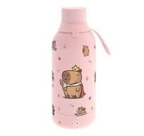 BOTELLA TERMICA 500ML CAPIBARA FEVER MELOCOTON AUREA
