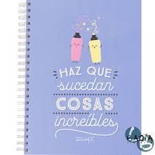 LIBRETA GRANDE HAZ QUE SUCEDAN COSAS INCREÍBLES