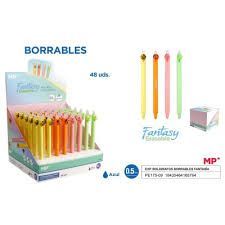 BOLIGRAFO BORRABLE FANTASY CLICK ANIMALES Y FRUTAS MP
