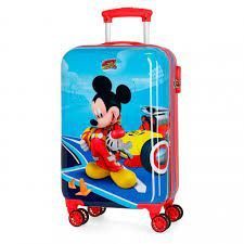 MALETA VIAJE 4 RUEDAS MICKEY LETS ROLL