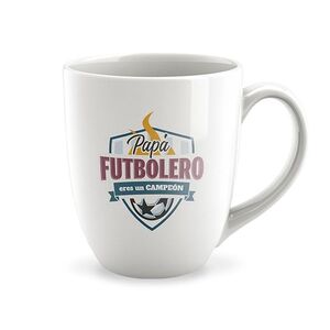 TAZA CERAMICA 334ML PAPA FUTBOLERO DCASA