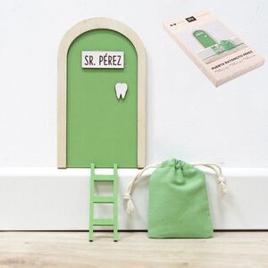 PUERTA RATONCITO PEREZ VERDE DCASA