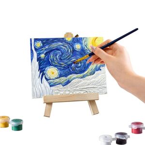 SET DE PINTURA 3D VAN GOGH LA NOCHE ESTREL.. MADNESSTOYS