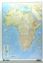 MAPA MUDOS AFRICA FÍSICA EDIGOL