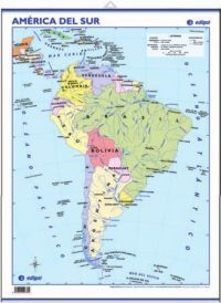 MAPA MUDO AMÉRICA DEL SUR POLÍTICO EDIGOL