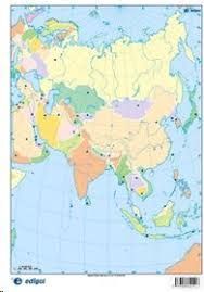 MAPA MUDO ASIA POLÍTICO EDIGOL
